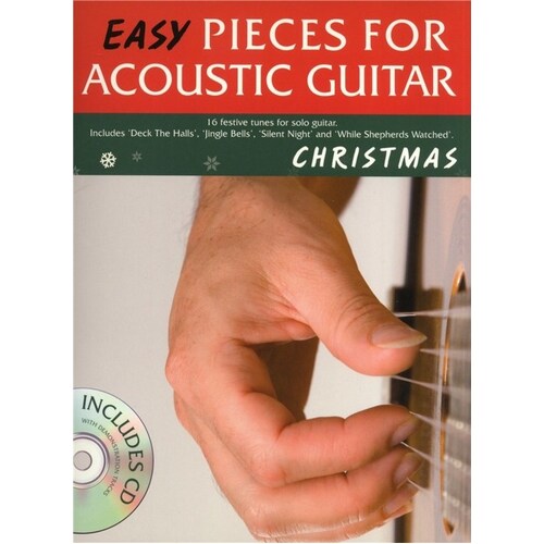 Easy Pieces For Acoustic Guitar Christmas Book/CD (Softcover Book)