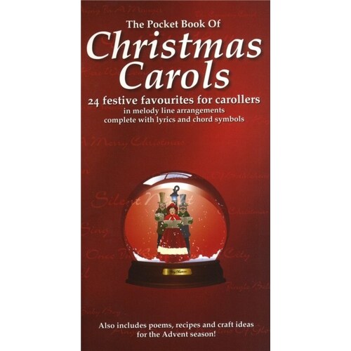 Pocket Book Of Christmas Carols (Softcover Book)