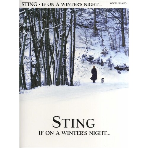 Sting - If On A Winters Night PVG (Softcover Book)