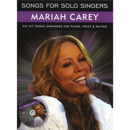 Songs For Solo Singers Mariah Carey Book/CD