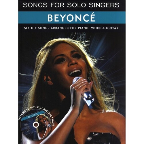 Songs For Solo Singers Beyonce Book/CD