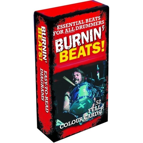 Burnin Beats - 52 Full Colour Drum Beat Cards