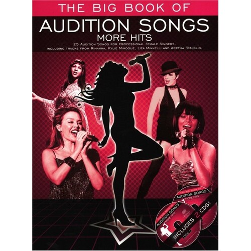 Big Book Of Audition Songs More Hits Female Book/CD
