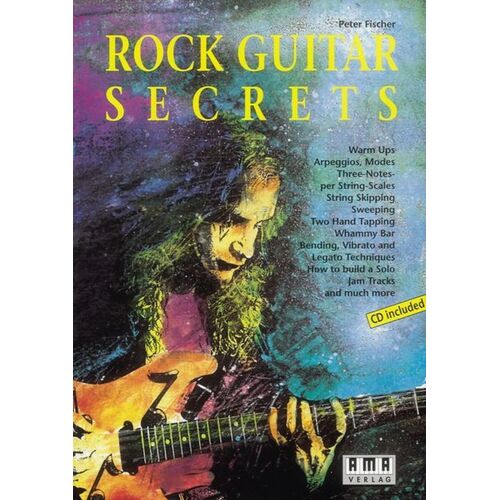 Rock Guitar Secrets Guitar TAB Softcover Book/CD