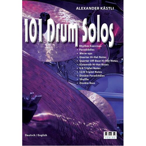 101 Drum Solos Softcover Book (Drums)