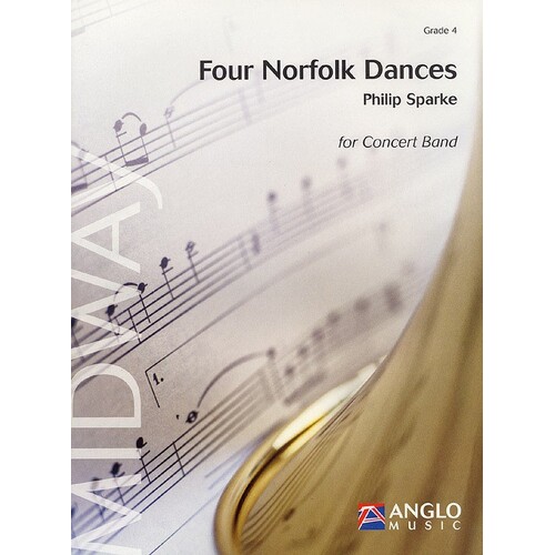 Four Norfolk Dances Concert Band 4 Score/Parts