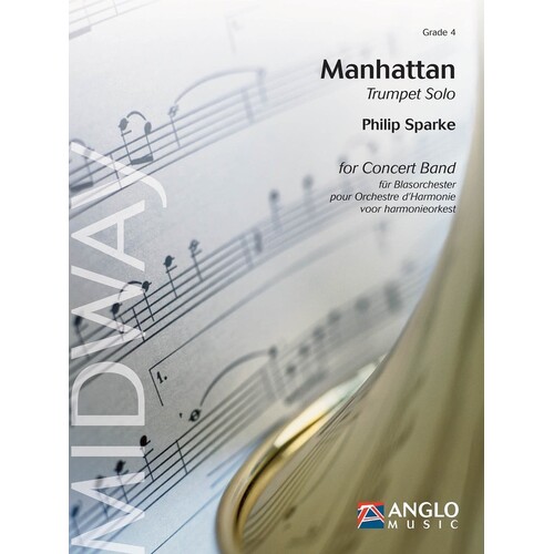 Manhattan Trumpet Solo With Band Concert Band 4 Score/Parts Book