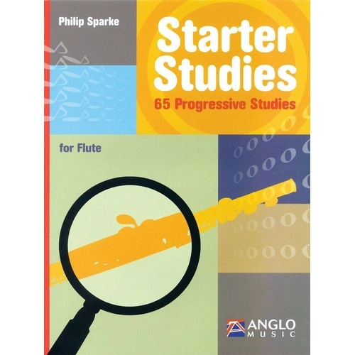 Starter Studies for Flute - De Haske Play-Along Book, 28 Pages, Anglo Music Press