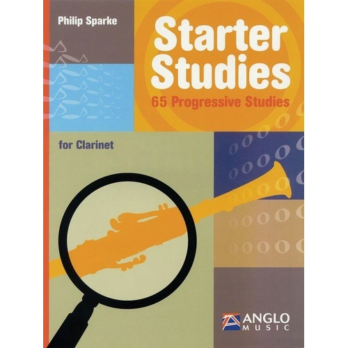 Starter Studies for Clarinet - De Haske Play-Along Book, 28 Pages, Anglo Music Press
