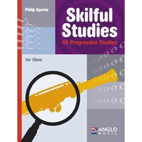 Skilful Studies for Oboe - Volume 2 by Philip Sparke, Anglo Music Press, 28 Pages