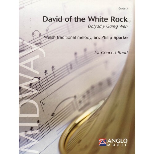 David On The White Rock Concert Band 3 Score/Parts