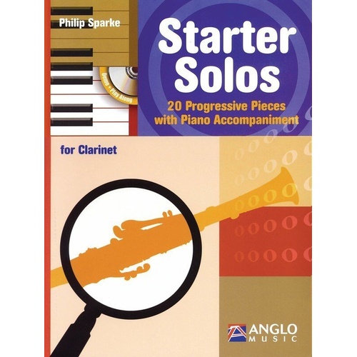 Starter Solos for Clarinet BK/CD by Philip Sparke