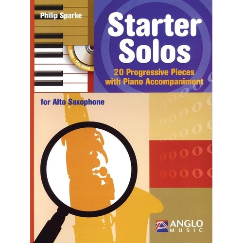 Starter Solos for Alto Saxophone BK/CD by Philip Sparke