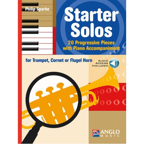 Starter Solos for Trumpet by Philip Sparke - 48 Pages with Online Audio Access