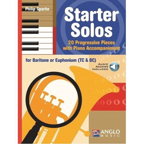 Starter Solos for Baritone or Euphonium TC/BC by Philip Sparke