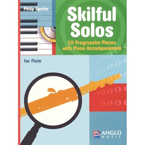 Skilful Solos for Flute Book/CD by Philip Sparke