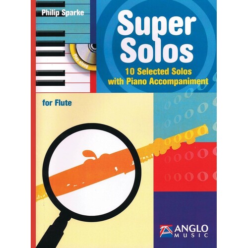 Super Solos For Flute Book/CD Flute (Softcover Book)