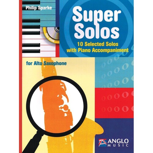 Super Solos For Alto Saxophone Book/CD (Softcover Book)