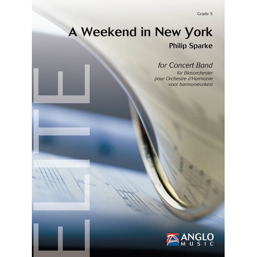 Weekend In New York Concert Band 5 Score/Parts