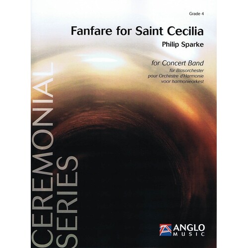 Fanfare For Saint Cecilia Concert Band 4 Score Only