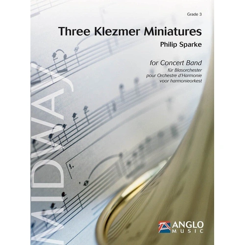 Three Klezmer Miniatures CB3 SC/PTS by Anglo Music Press