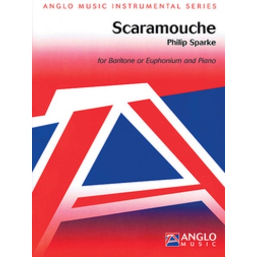 Sparke - Scaramouche Euphonium/Baritone And Piano Book
