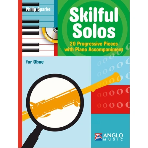 Skilful Solos for Oboe BK/CD by Philip Sparke - Woodwind Music for Developing Musicians