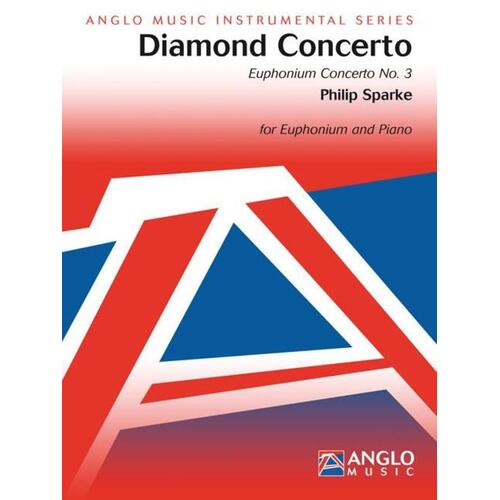 Sparke - Diamond Concerto For Euphonium/Piano (Softcover Book)