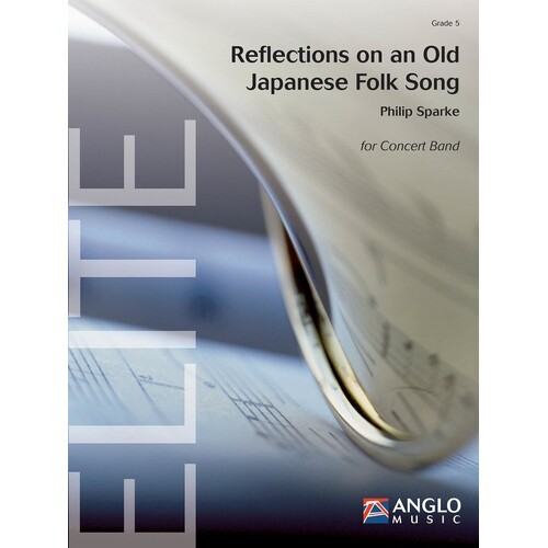 Reflections On An Old Japanese Folk Song Concert Band 5 Score/Parts