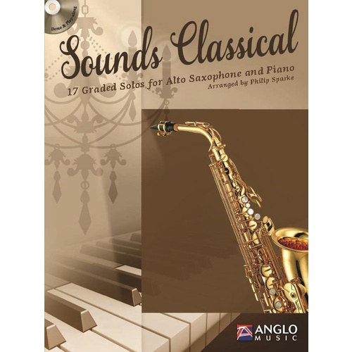 Sounds Classical Alto Sax Book/CD