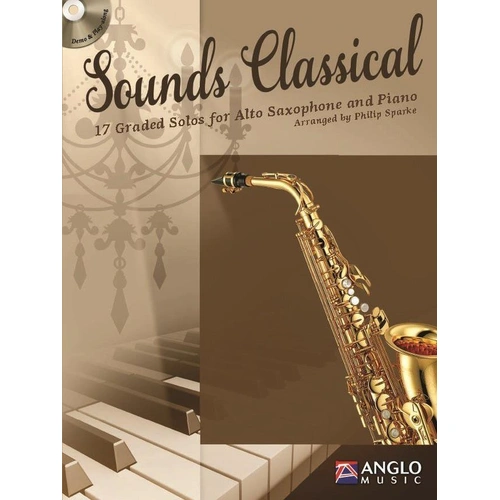 Sounds Classical Alto Sax Book with CD