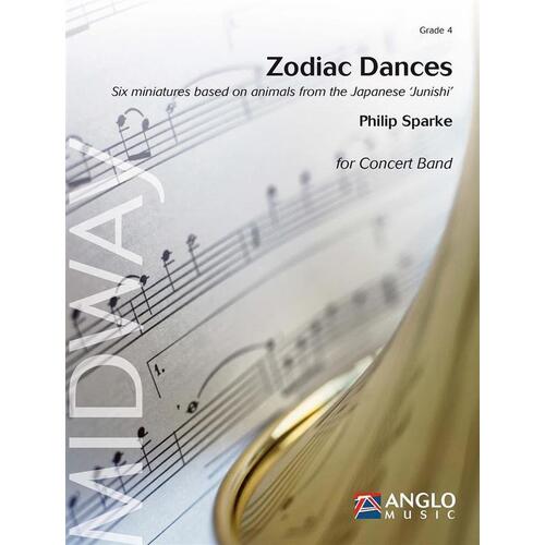 Zodiac Dances Concert Band 4 Score/Parts Book