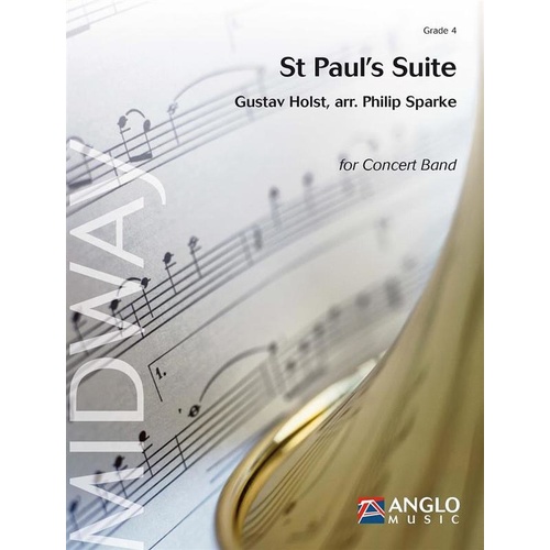 St Pauls Suite Concert Band 4 Score/Parts Book