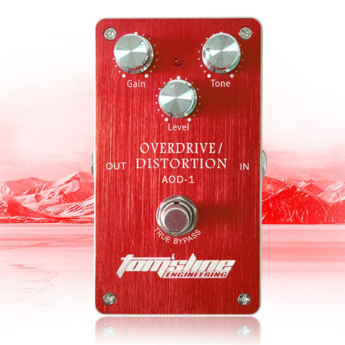Toms Line AOD-1 Premium Analogue Overdrive Pedal