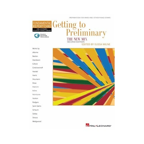 HLSPL Getting to Preliminary - The New Mix BK/OLA 2nd Edition for Piano