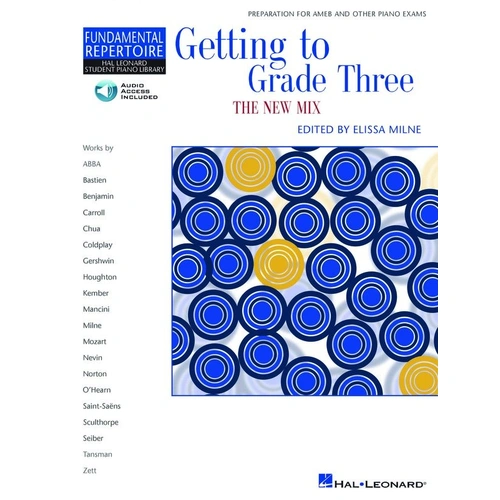Getting to Grade Three - New Mix for Piano by Hal Leonard