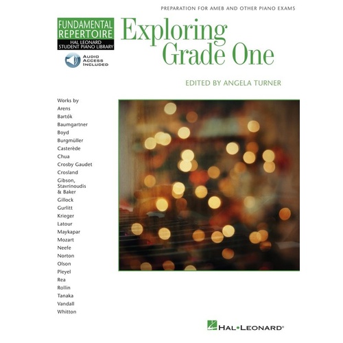 Exploring Grade 1 Piano Book by Hal Leonard