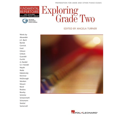 Exploring Grade Two Piano Book by Hal Leonard