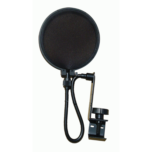 UXL Pop Filter with Silk Screen and Gooseneck Attachment