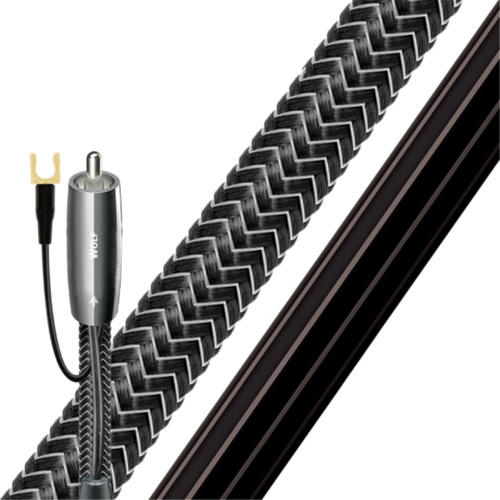 Wolf Subwoofer Cable 3m RCA-RCA 10% Silver Braided AUdioQuest