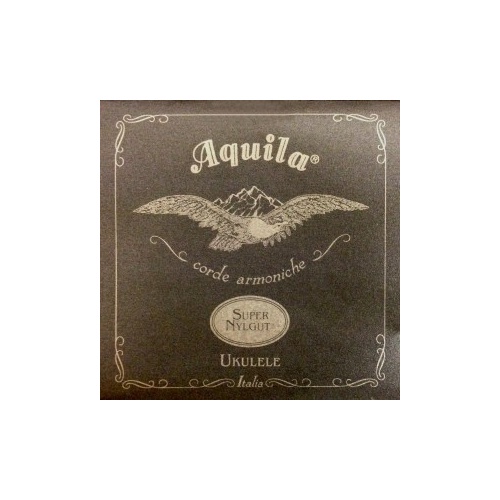 Aquila Super Nylgut Low-G Soprano Ukulele String Set - Natural Pearl Color, Smooth Surface, Fast Tuning, Stronger, Rich Tone