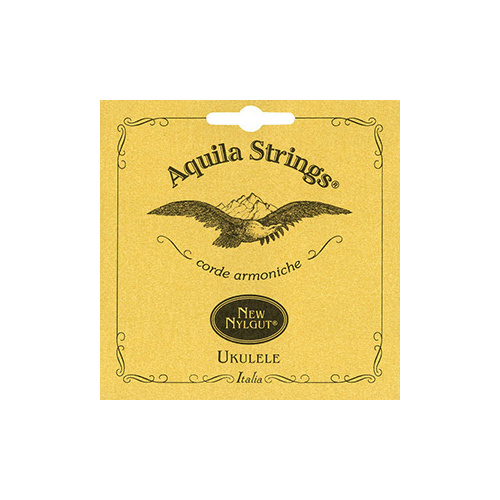 Aquila New Nylgut Tenor Ukulele String Set - Violin Tuning, 2 Wound Strings, Model AQ34U