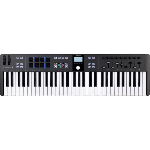 Arturia KeyLab Essentials MK3 61 Note Controller Keyboard Black 
