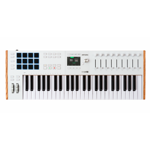 Arturia KeyLab 49 MK3 MIDI Controller with 49 Keys - White