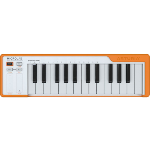 Arturia MicroLab 25 Note Controller Keyboard Orange