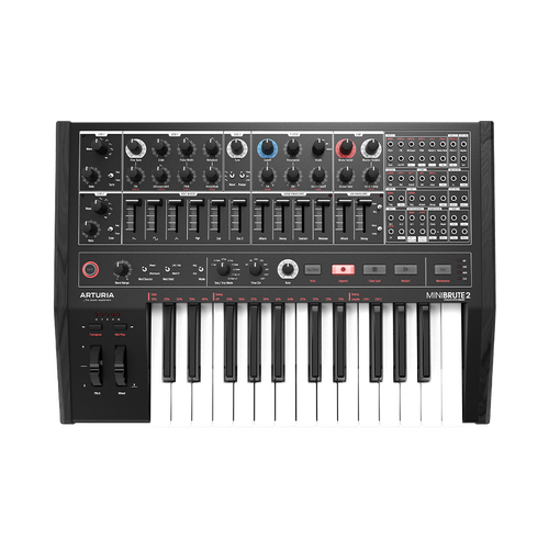 Arturia MiniBrute 2 Noir 37 Note analog Synthesizer
