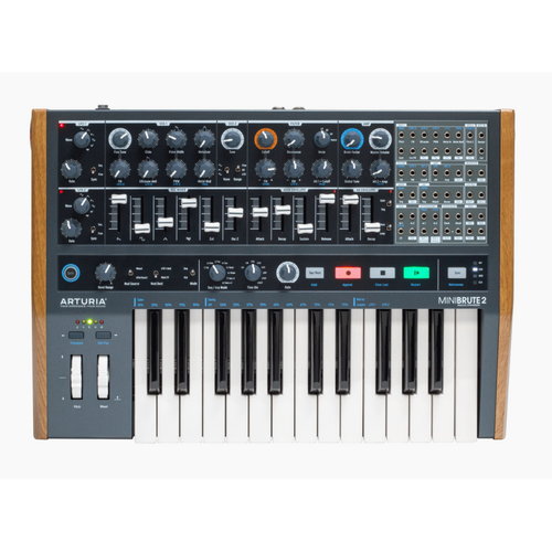 Arturia MiniBrute 2 Synth with Keyboard, Semi-Modular Architecture
