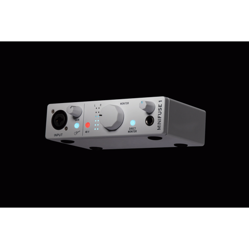 Arturia MiniFuse 1 USB 2 Audio Interface 1 In/2 Out White