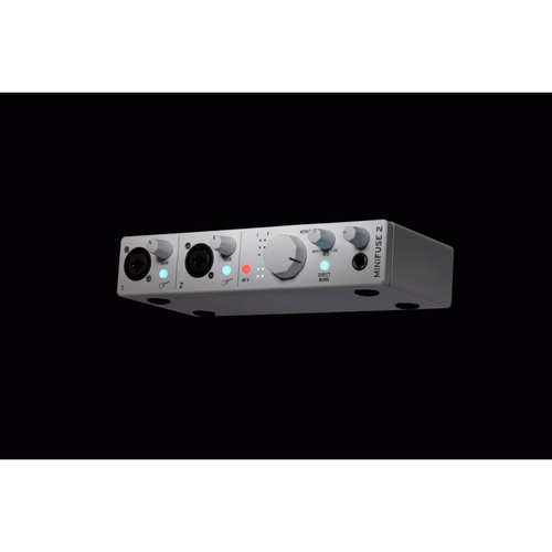 Arturia MiniFuse 2 USB Audio & MIDI Interface - 2 In/2 Out, White