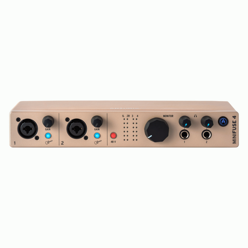 Arturia MiniFuse 4 USB Audio Interface Limited Edition Champagne